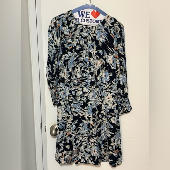 Reiss - long sleeve dress / size 6 - Picture 3 of 3